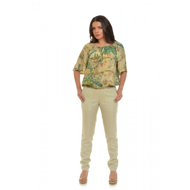 Pantaloni Dama Bej Pantaloni Dama Bej