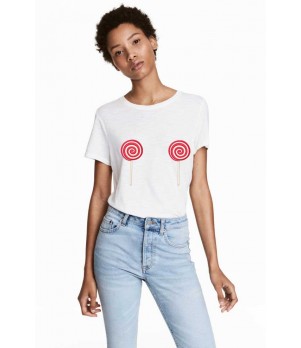 Tricou dama alb - Acadele Tricou dama alb - Acadele