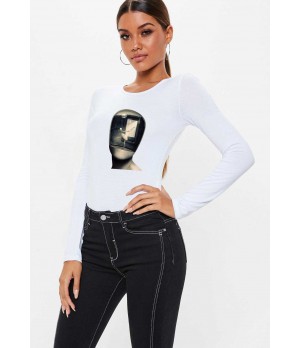 Bluza dama alba - Dali - Globul