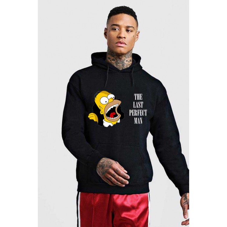 Hanorac Barbati Negru, Simpson Hanorac Barbati Negru, Simpson