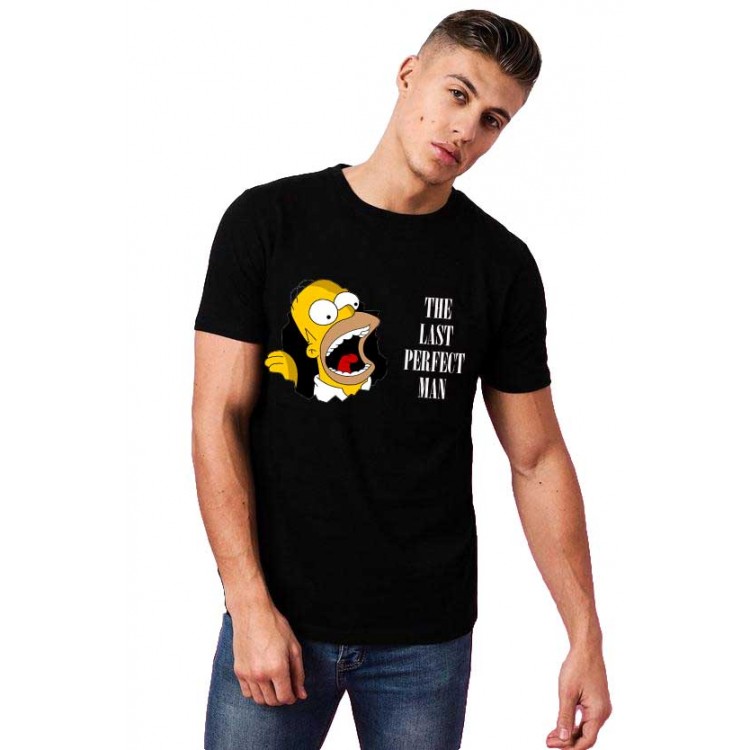 Tricou barbati negru - Simpson Tricou barbati negru - Simpson