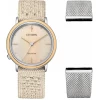 Ceas Dama, Citizen, 10th Anniversary EM1006-40A, Cu bratara suplimentara