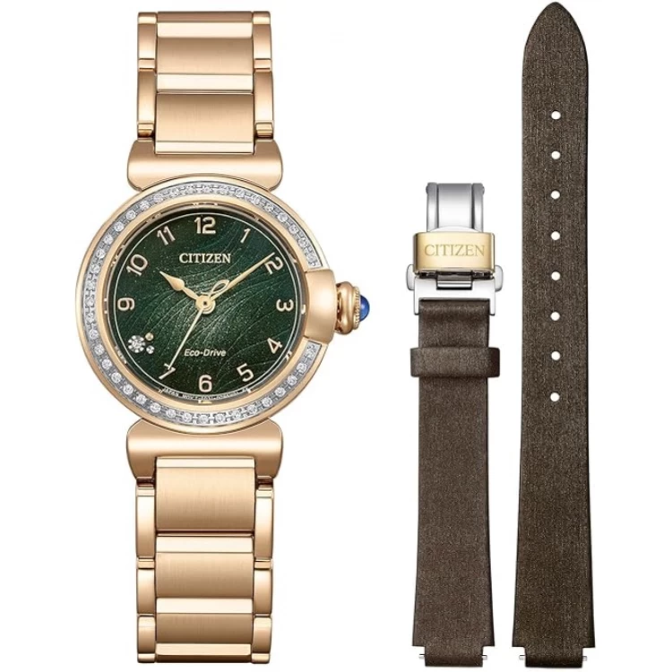 Ceas Dama, Citizen, Round EM1123-62X, Set cu Bratara suplimentara