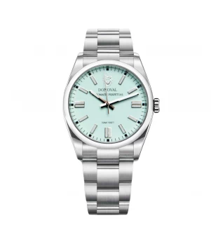Ceas Donoval, Light Turquoise, Automatic Perpetual DL0001
