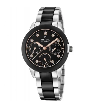 Ceas Dama, Festina, Ceramic cu Cristale Swarovski F20497/3