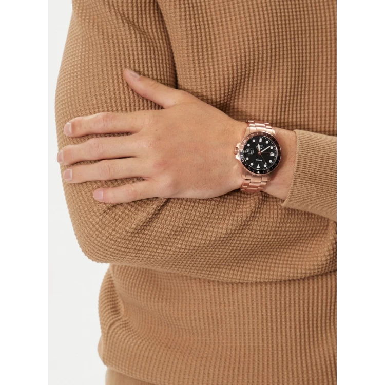 Ceas Barbati, Fossil, Blue GMT FS6027