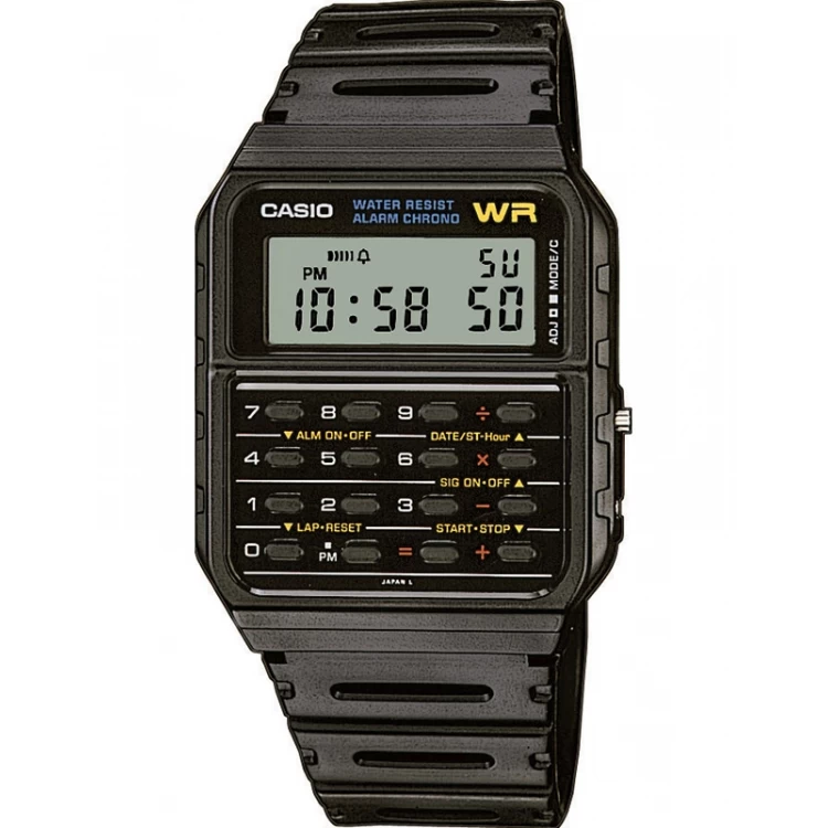 Ceas Casio, Vintage Edgy Calculator CA-53W-1ER Ceas Casio, Vintage Edgy Calculator CA-53W-1ER