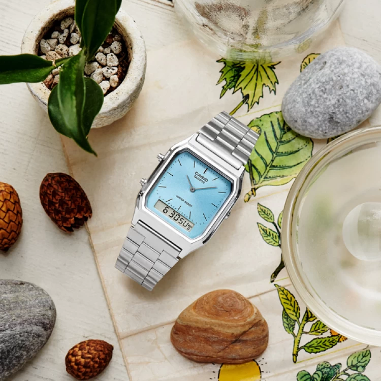 Ceas Casio, Vintage Edgy AQ-230A-2A1MQYES