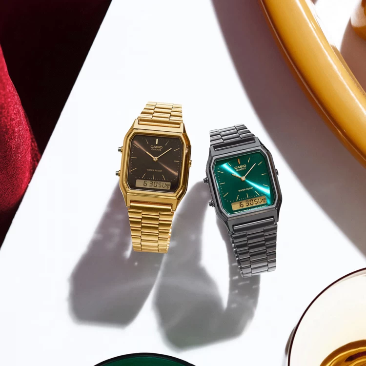 Ceas Casio, Vintage Edgy AQ-230EGG-3AEF Ceas Casio, Vintage Edgy AQ-230EGG-3AEF