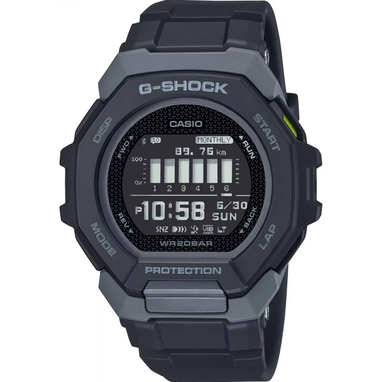 Ceas Barbati, Casio G-Shock, G-Squad Bluetooth GBD-300-1ER Ceas Barbati, Casio G-Shock, G-Squad Bluetooth GBD-300-1ER