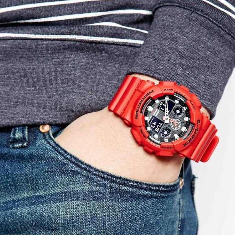 Ceas Barbati, Casio G-Shock, Classic GA-1 GA-100B-4A Ceas Barbati, Casio G-Shock, Classic GA-1 GA-100B-4A