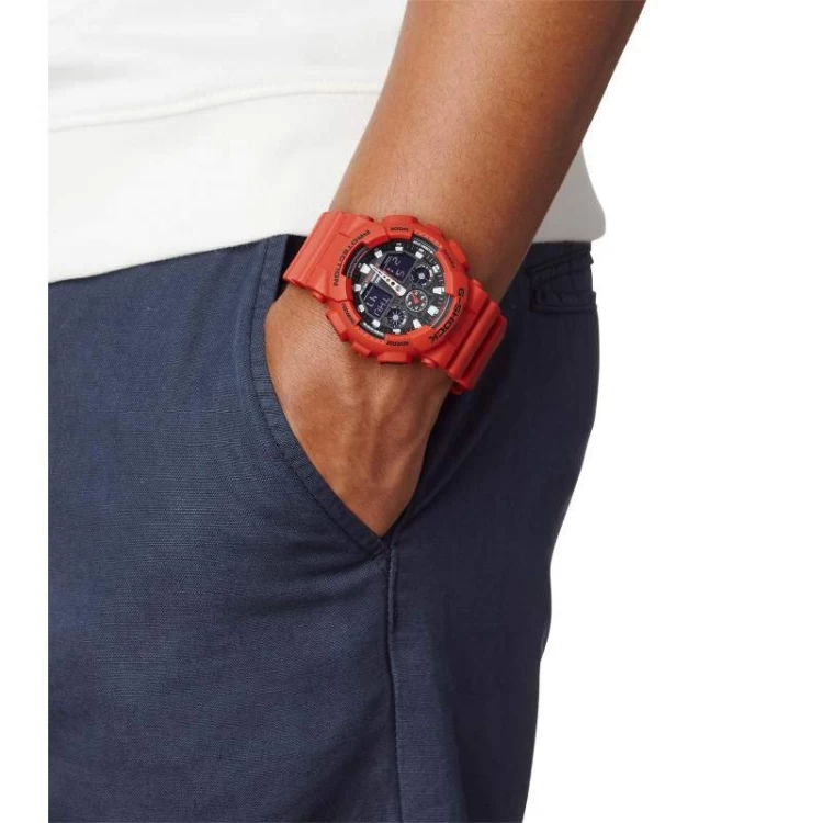 Ceas Barbati, Casio G-Shock, Classic GA-1 GA-100B-4A Ceas Barbati, Casio G-Shock, Classic GA-1 GA-100B-4A