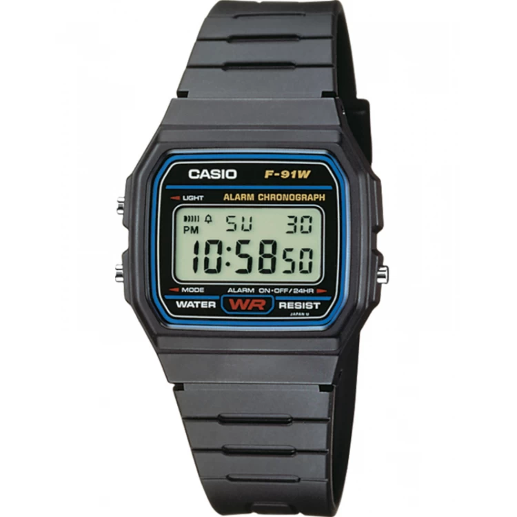 Ceas Casio, Collection F F-91W-1YEG Ceas Casio, Collection F F-91W-1YEG