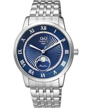 Ceas Barbati, Q&Q by Citizen, Moonphase QZ10J218Y