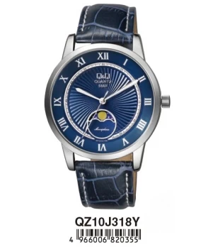 Ceas Barbati, Q&Q by Citizen, Moonphase QZ10J318Y