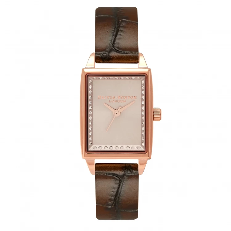 Ceas Dama, Olivia Burton, Square Dial OB16SS40 Ceas Dama, Olivia Burton, Square Dial OB16SS40